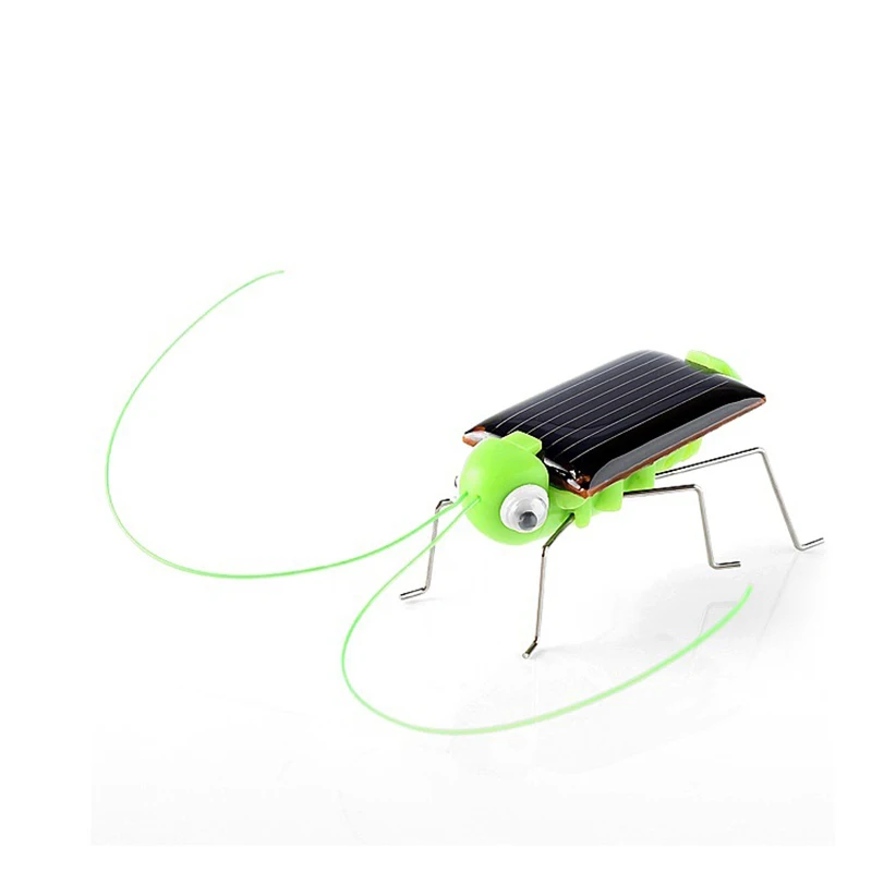 Grasshopper Toy Solar Robot Kit Solar Grasshopper Robot Toys Essential Gadgets Gifts Toys Battery Free Children Kids Gifts