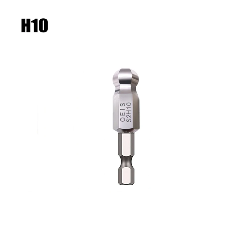 50mm Sechskant-Schraubendreher-Bit, Kugelkopf, langer magnetischer Schraubendreher-Bit, Kugelkopf-Schraubendreher-Bit, Hand H1,5 H2,5 H3 H4 H5 H6 H8 H10 – Detail 22