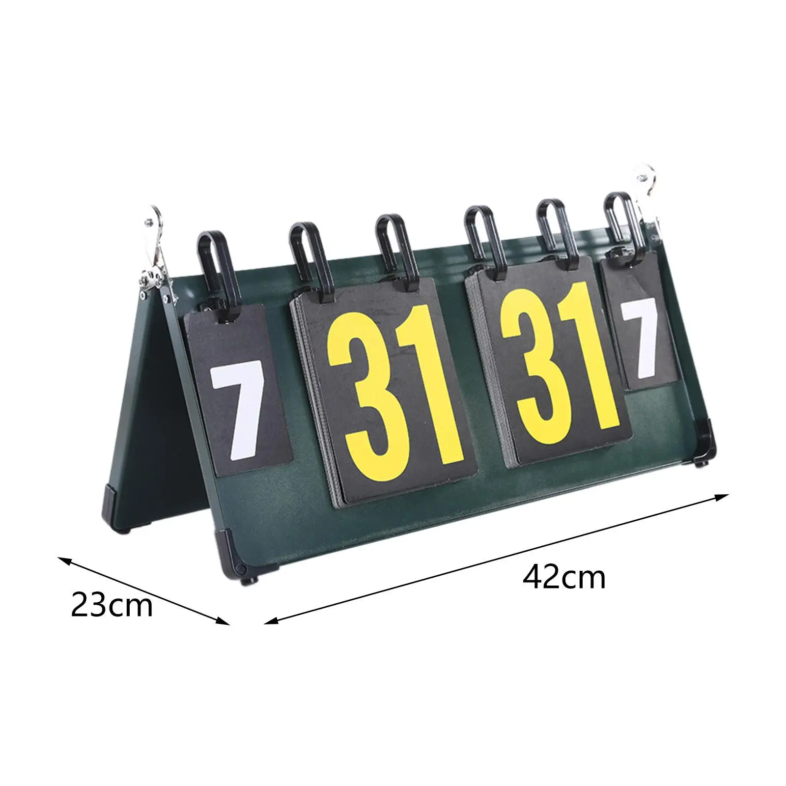 Flip Scoreboard Flip Score Board Basketball Box Table Tennis Indoor and Outdoor Score Keeper Table Score Flipper for Football