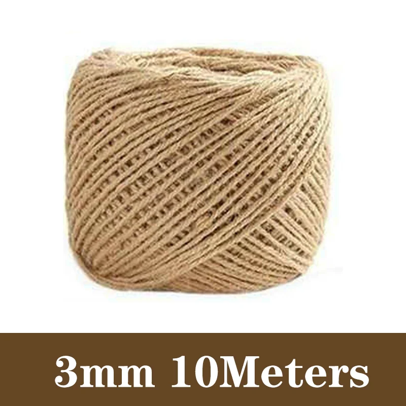 1/2/3/6/8/10mm Macrame Cord Rope String Natural Cotton Macrame Twisted Twine Braided Crafts Handwork DIY Home Textile Decoration 