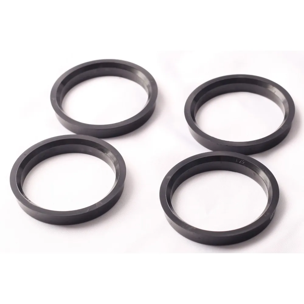 Joint De Moyeux 4PCS Hub Centric Ring Car Wheel Bore Center Collar 106.1-67.1 73.1-67.1 69.1-67.1 72.6-71.1 63.4-56.6 63.4-57.1 73.1-66.6mm Bague De Centrage Jante (Color : 69.1-67.1mm