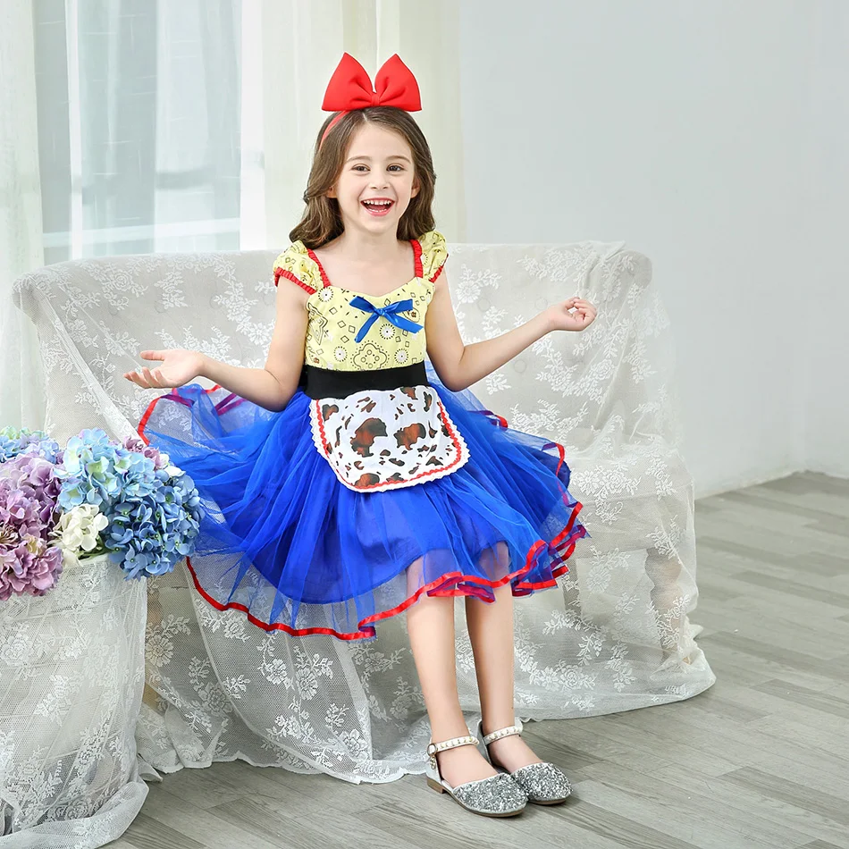 Baby Girls Princess Dress Fancy Costume Toddler Cosplay Arier Snow White Elsa Dress Infant Alice Gowns Girl Birthday vestidos boutique baby dresses