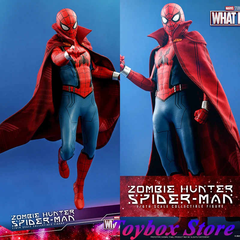 Original HOTTOYS HT TMS058 1/6 Zombie Hunter Spidey Action