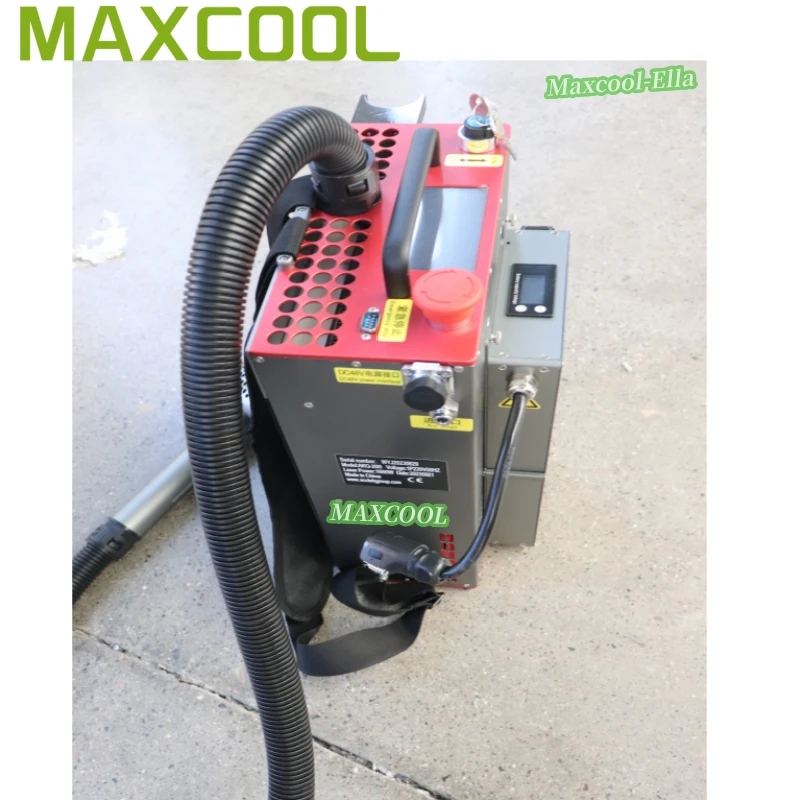 Wireless Controlled Laser Cleaning Machine High Precision Art Product Renovation Wood Paint Remover Metal Rust Cleaning Machine