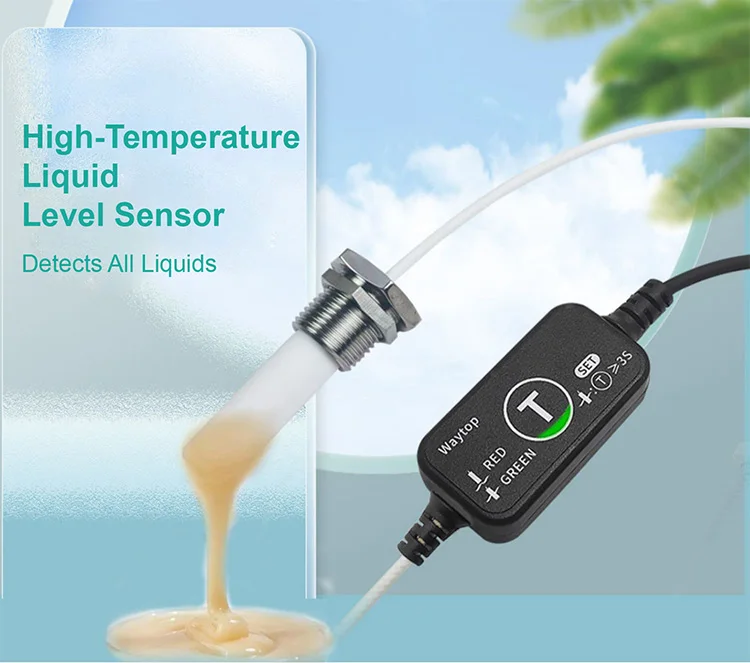 WKCH2 DN8 DN15 200°C High Temperature Oil Grease Glue Sauce Tank Level Sensor Ca