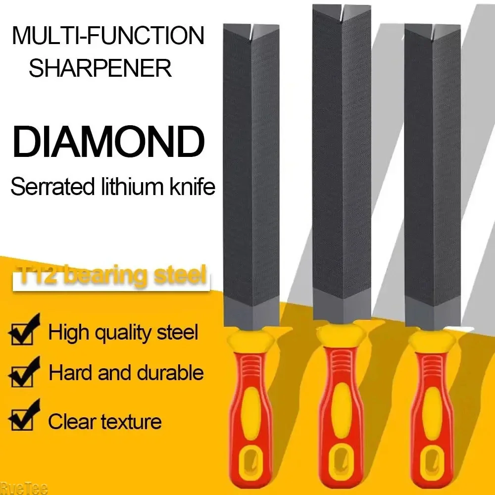 

Diamond-Shaped Files Saw 6/8inches Files Hand Saw For Sharpening Straightening Wood Carving Metal Glass Grinding Tool