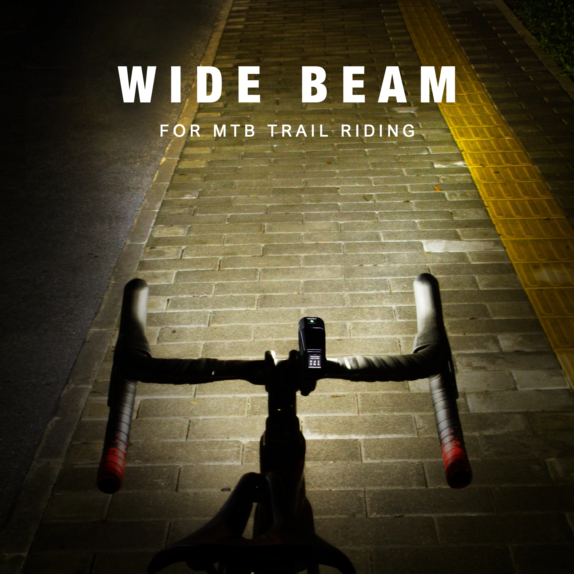 TOWILD Bicycle Light 1000LM 3500mAh Battery Replaceable Smart Front Bike Light IPX6 Flashlight MTB Cycling Highlight Headlights 2