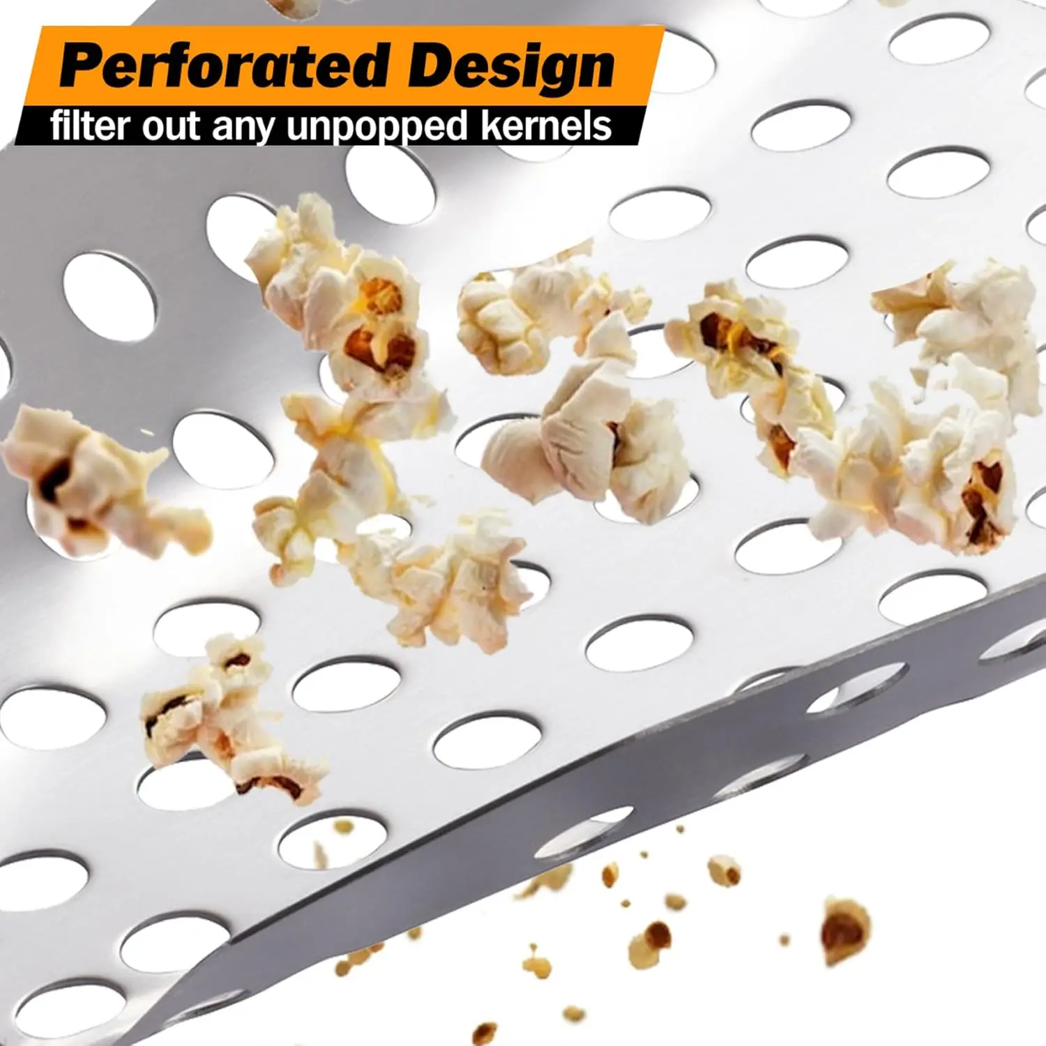 Paletta Per Patatine Fritte Con Manico Ergonomico Per Destrimani – Utensile Da Cucina In Policarbonato Resistente Per Patatine, Popcorn, Cubetti Di Ghiaccio E Caramelle
