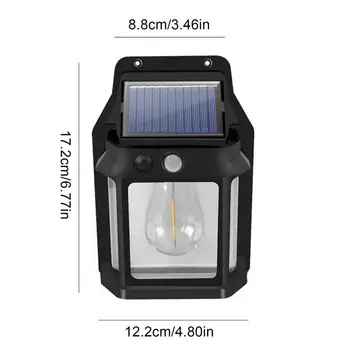 Motion Sensor Outdoor Light IP65 Waterproof LED Security Light Patio Light With 3 Lighting Modes And Motion Sensor Solar Garden 6