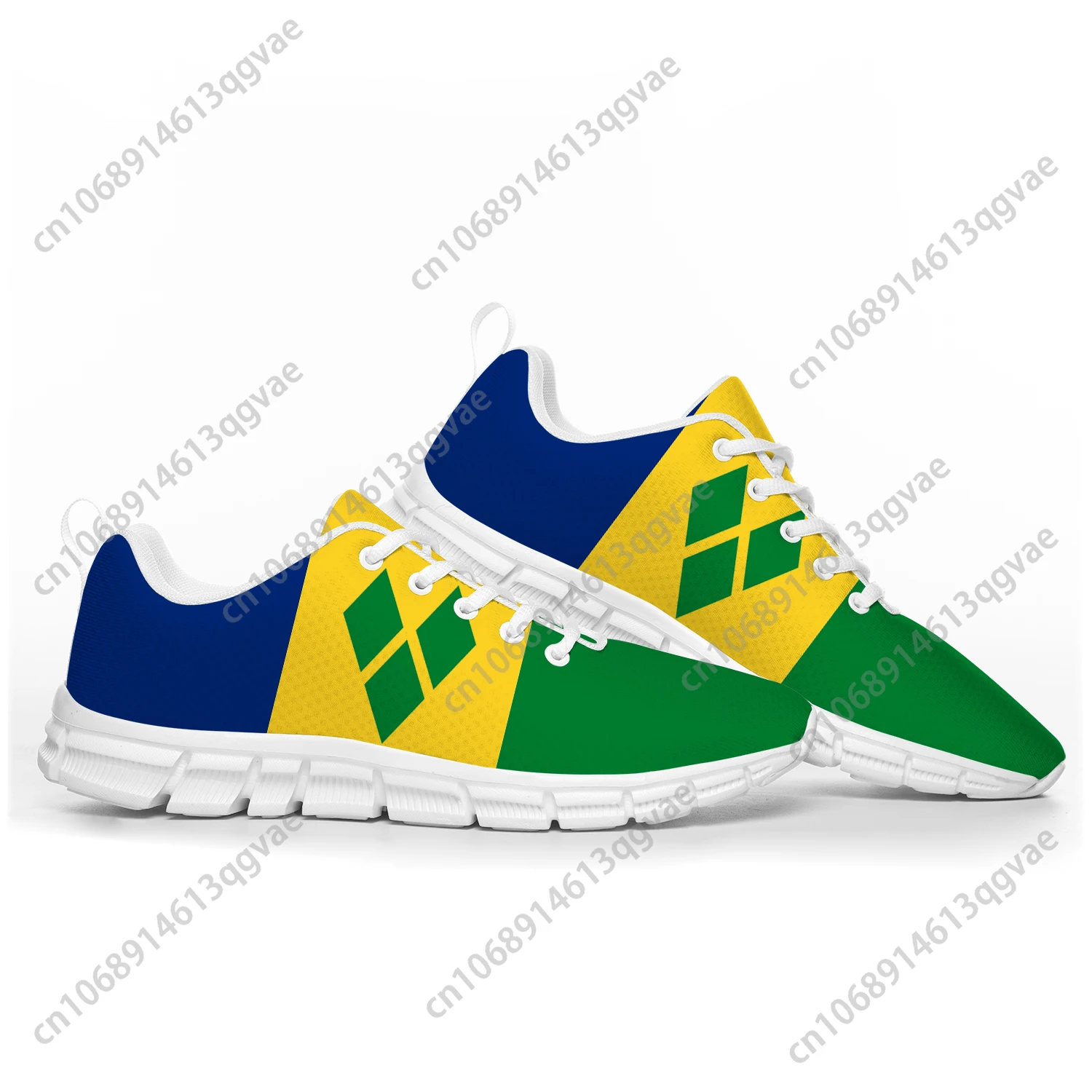 Saint Vincent and the Grenadines Flag Sports Shoes Mens Womens Teenager Kids Children Sneakers Custom High Quality Couple Shoes