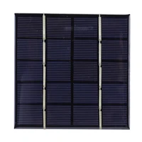 Chargeur de panneau solaire portable, cellules photovoltaïques pour lumière solaire, batterie 3.7V, chargeur de téléphone 3-5V, 3W, 5V 2
