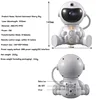 Galaxy Star Projector LED Night Light Starry Sky Astronaut Porjectors Lamp For Decoration Bedroom Home Decorative Children Gifts 6
