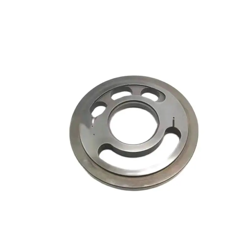 Excavator accessories Kawasaki K3v63 hydraulic pump plunger pump valve plate nine-hole thimble copper head steel sheet KOBELCO