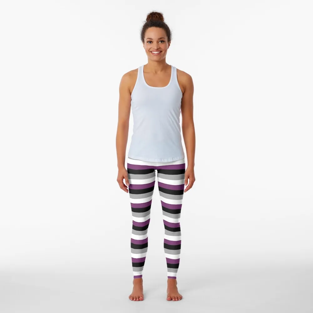 Asexual Flag Leggings Women's sports pants active wear Tight fitting woman Womens Leggings