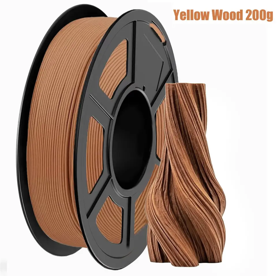 200g(0.44lbs) Wood PLA Filament 1.75mm ±0.03mm For FDM 3D Printer And Pen High Quality Bubble Free Fast Shipping image 10