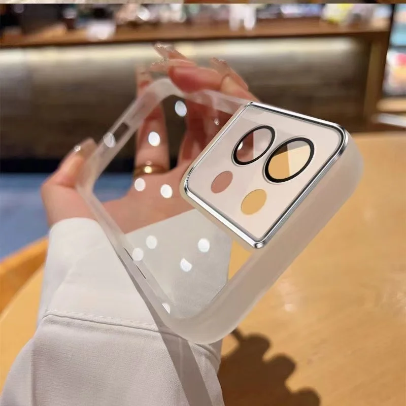 Luxe Glitter Lens Protector Silicone Case