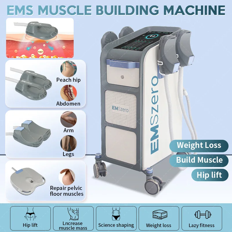 

NewDLS-EMSZERO Fat Removal Body Slimming sculpt NEO 6500W HI-EMT 4Handles With Pelvic Stimulation Pads Optional EMSzero