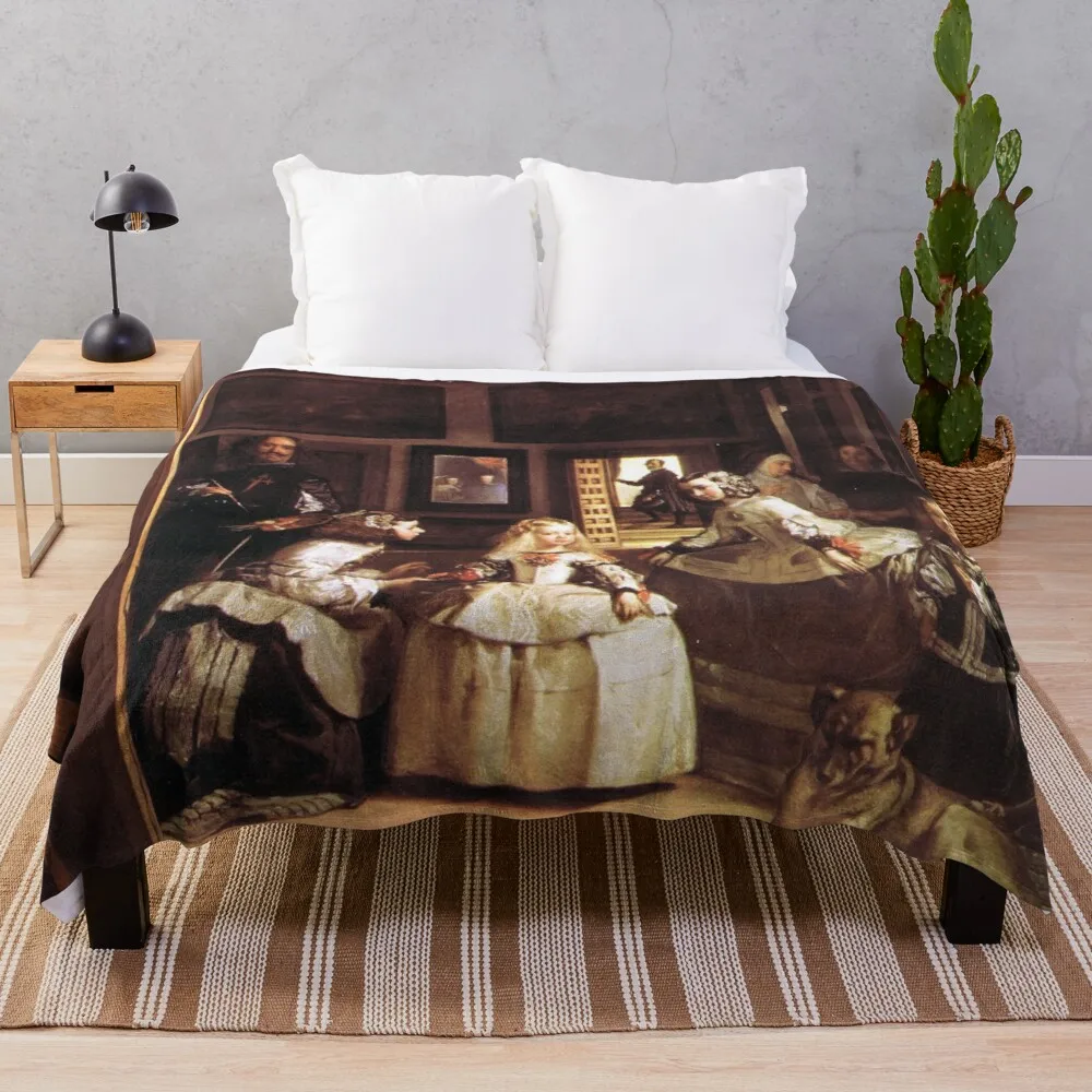 Las Meninas Di Diego Velazez Coperta Da Tiro Coperte Morbide Da Letto