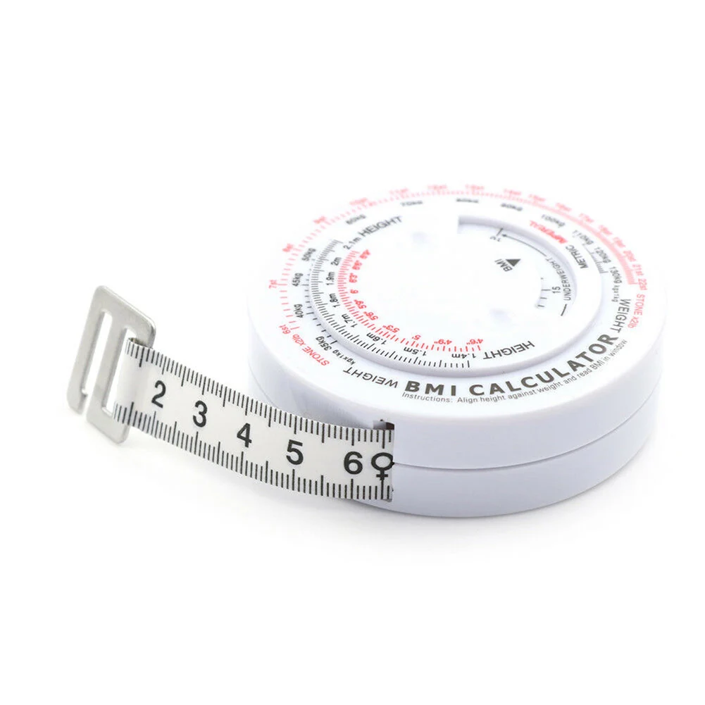 

Tape Tape Measure Plastic Retractable Tape 150cm Body Mass Index For Body-arm Mapping Tools Measure Tools Portable