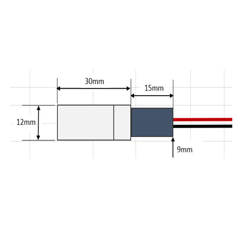 산업용 녹색 안개꽃 도트 라이트 레이저 다이오드 모듈, 532nm, 10mW, 3V-5V