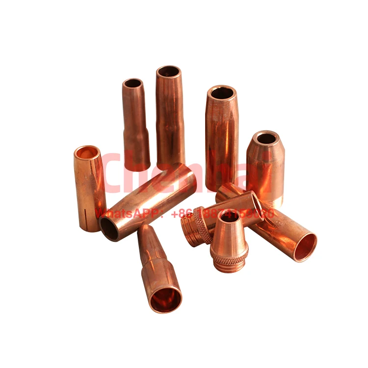 

Manufacturers Selling Welding Conical Mig Welding Nozzle and contact tip holder