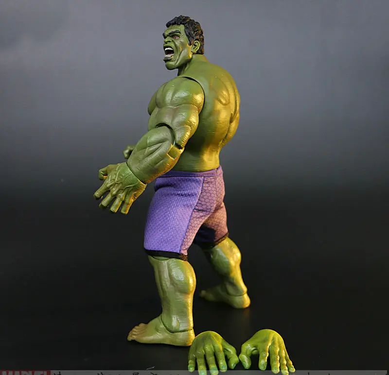 Custom Shf Hulk 26CM The Avengers Hulk Super Hero PVC Tokoh Aksi