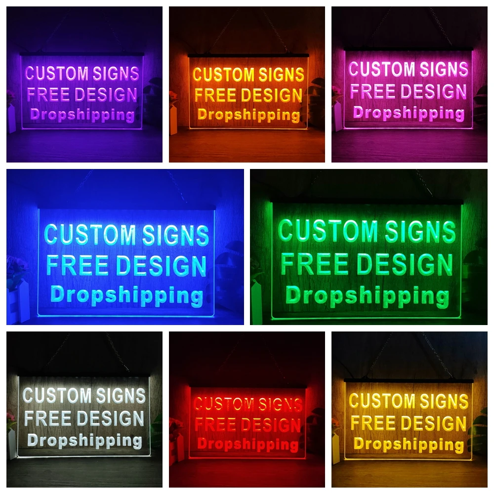 Customization LED Neon Sign-3D Carving Wall Art for Home,Room,Bedroom,Office,Farmhouse Decor 2