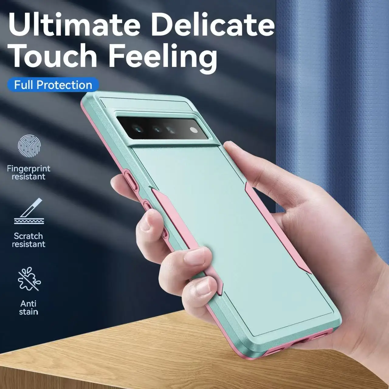 Heavy Duty Shockproof Anti-Scratch Rugged Protective Case with Full Cover