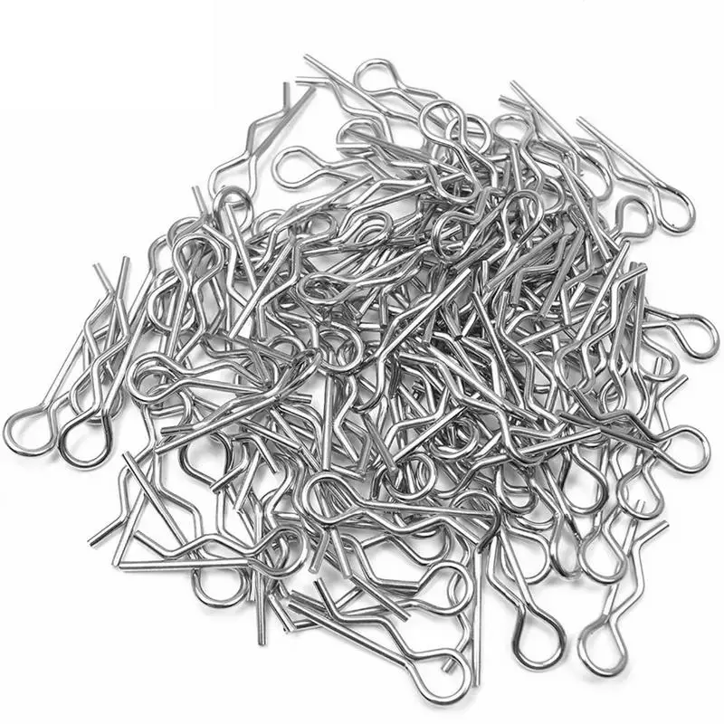 

Universal RC Body Clips Pins Pull Tabs Retainer R Pins 1/8th 1/10th Scale RC Model Car Body Clips RC Car Parts Truck Shell