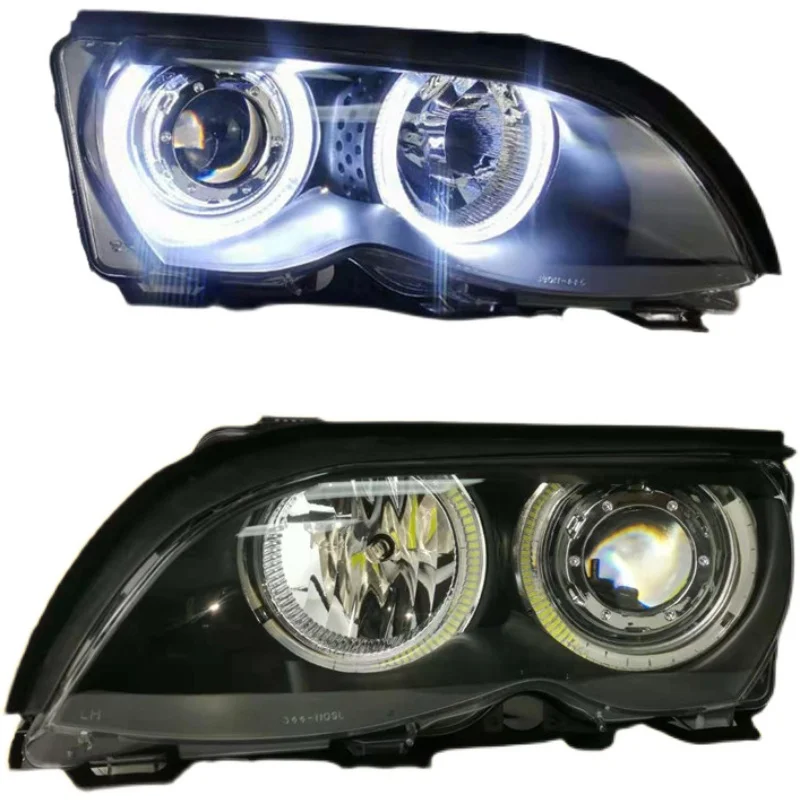

Автомобильная фара для bmw E46, фара 2002 ~ 2005y, автомобильные аксессуары 318 320i 325 330, фара для BMW E46, противотуманная лампа