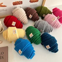 Fashionable Pure Woolen Knitted Long Scarf Women's Autumn Winter Warm Decorative Small Neck Warmer Stylish Match Accessory