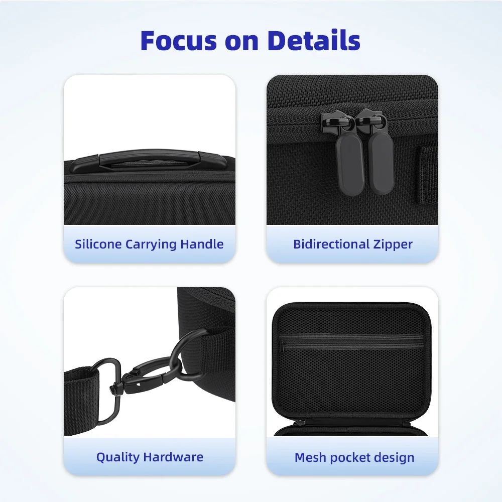 Storage Bag for DJI Mini 4K/Mini 2 SE Drone Protective Shell Carrying Case RC N3 Controller Handbag Travel Accessories BRDRC