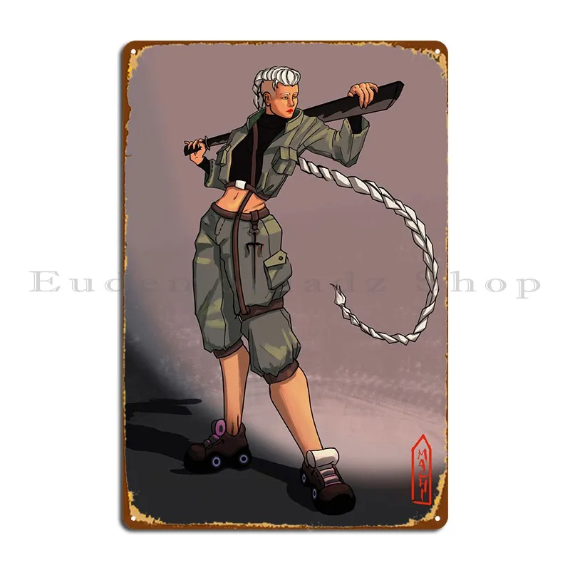 

Afterworld Warrior Metal Plaque Poster Classic Print Club Bar Cinema Wall Decor Tin Sign Poster