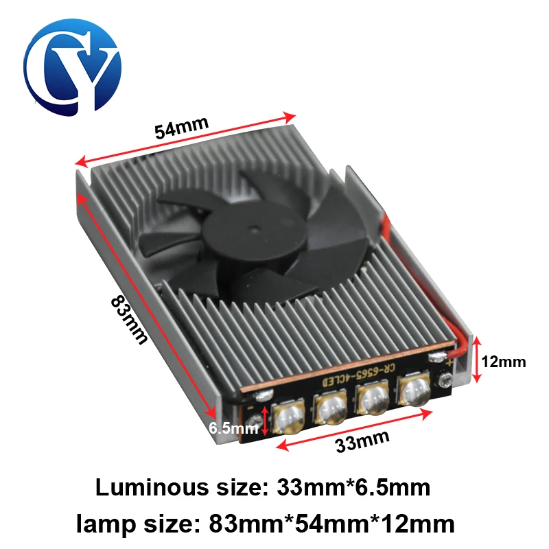 40W UV 잉크 경화 램프 팬 냉각 UV 395nm 잉크젯 프린터용 UV 라이트