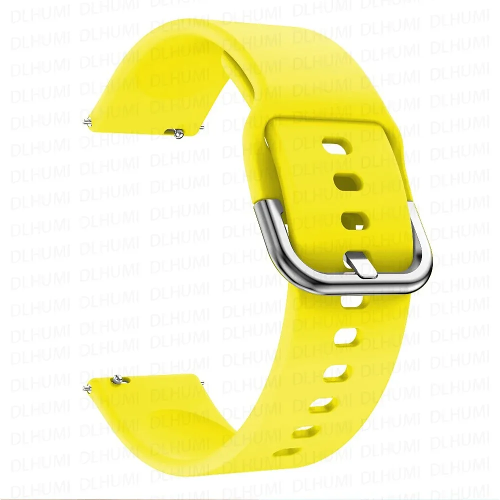 Universal Silicone Watch Strap 20-22mm - Premium Adjustable Band