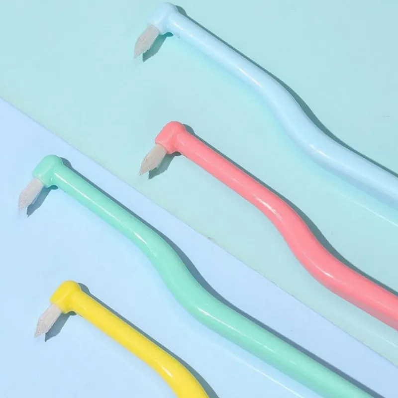 Cat Toothbrush Oral Care Pet Toothbrushes Small Heads Teeth Brush for Cats Mouth Cleaning Soft Hair Cat Toothbrush Pet Supplies 4