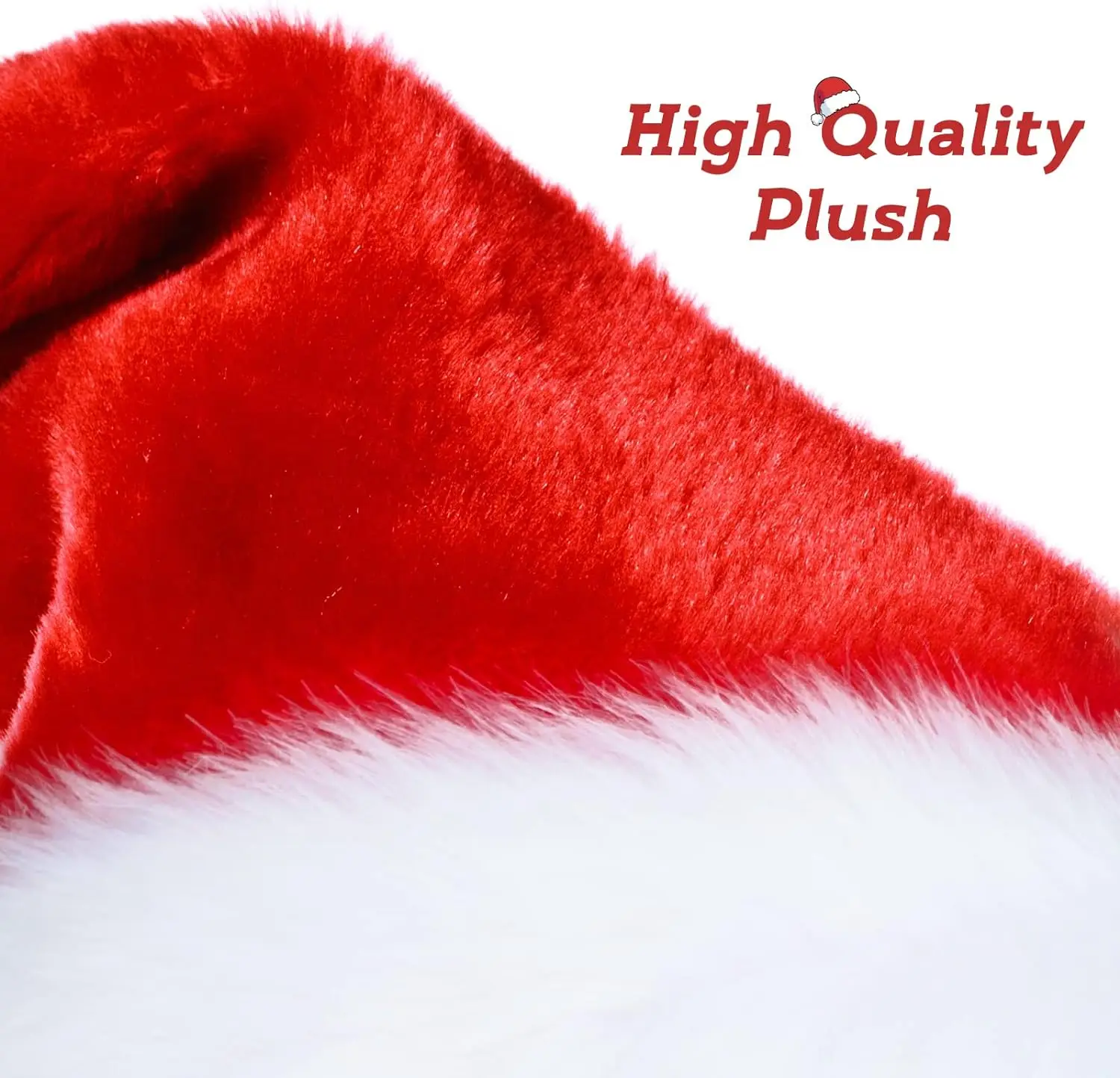 2PCS santa Hat Kid Boys Girls Christmas Hat Bulk Xmas Holiday Velvet Children New Year Festive Holiday Party christmas beanie hat