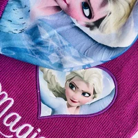 Disney New Autumn and Winter Cute Children Magic Elsa Cartoon Scarf Hat glove three-piece Warm Boy Girl Child christmas hat 3