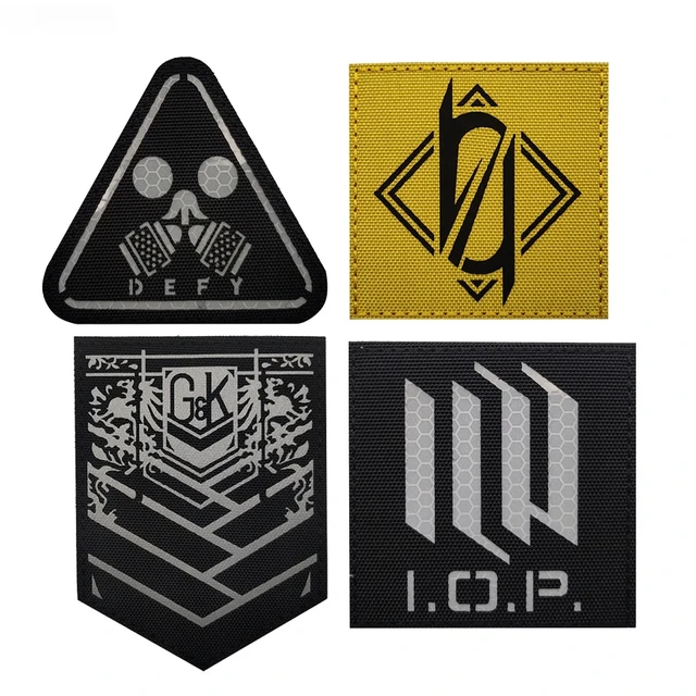 Anime Patches Little Master 3D Embroidered Girl Frontline Armband Wings of  Freedom Backpack Hook and Loop Patch Custom Patch