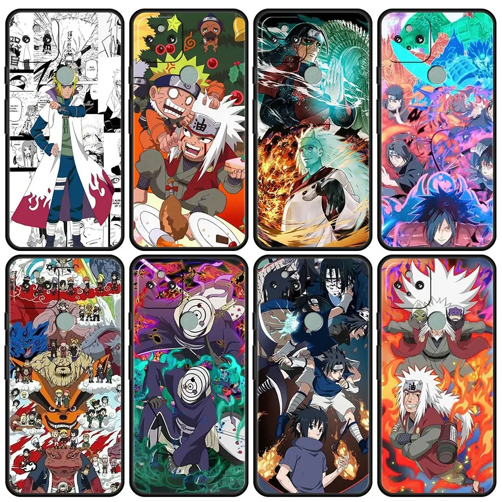 Мягкий чехол-накладка из ТПУ с рисунком Какаси Наруто для Google Pixel 6 Pro 4a 5 4 5a 4XL 3 3XL