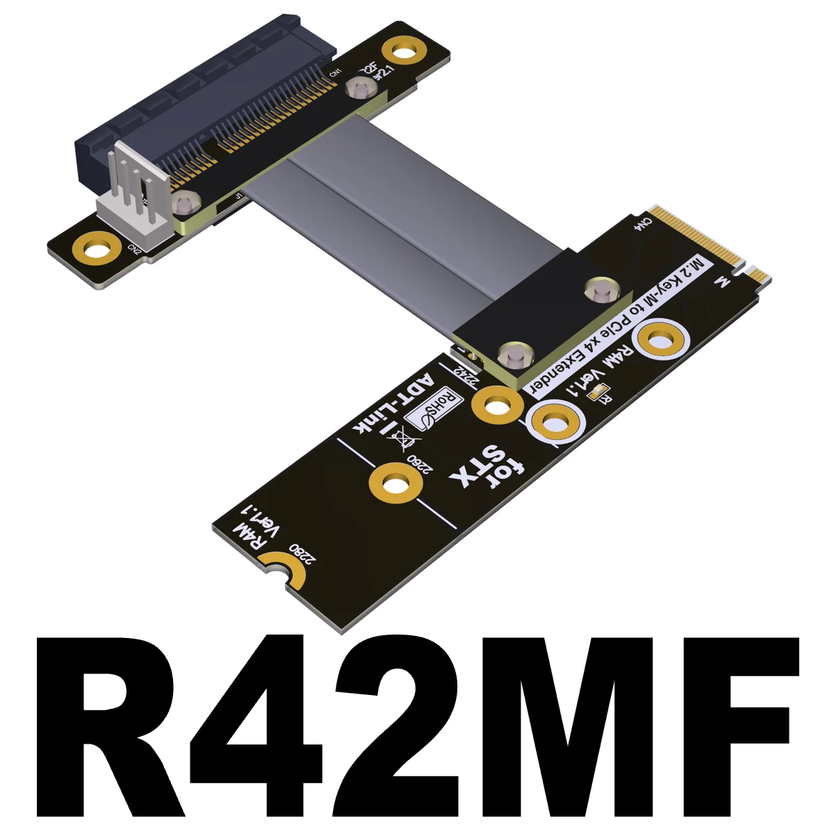 ADT-Link M.2 NVME-PCIe 3.0x4  ̺, NGFF NVMe PCIe x4  SSD RAID, LAN, GPU, ĸó ī-M.2 M Ű ͽټ