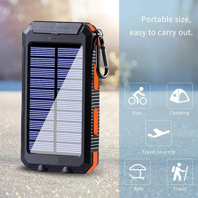 80,000mAh Solar Power Bank Charger 3