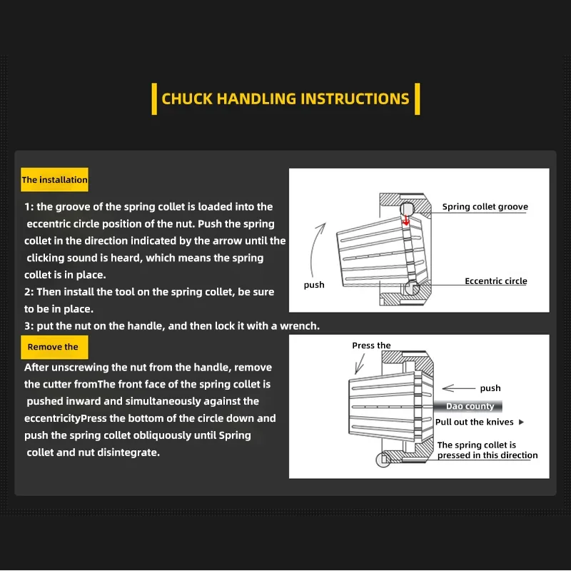 CNC Spring Collet ER11 ER16 ER20 ER25 ER32 High Precision 0.015 0.005-0.008 mm Spring Collet Suitable Engraving Machine Spindle spring collet collet chuck spring collet chuck engraving collet chuck