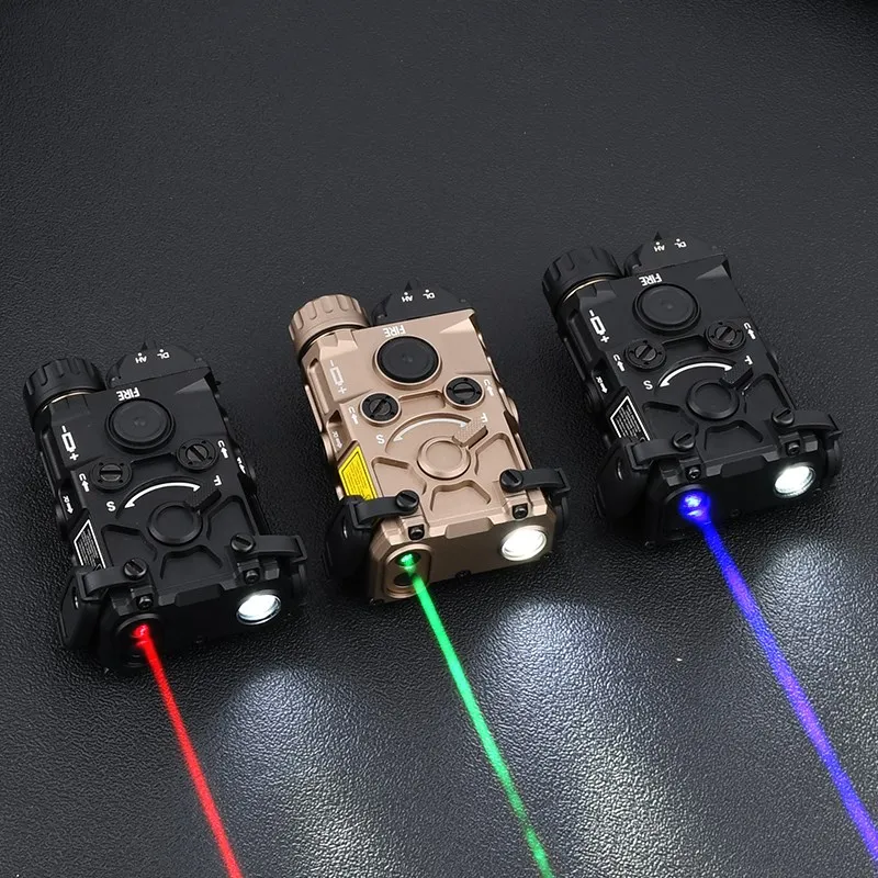 WADSN Tactical Flashlight Red Dot Sight Green Blue OGL Laser Pointer Airsoft Air Gun Ar 15 Rifle Accessories 20mm Rail