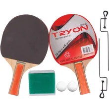 Tryon Table Tennis Racket 2 Racket 3 Ball tanie i dobre opinie TR (pochodzenie)