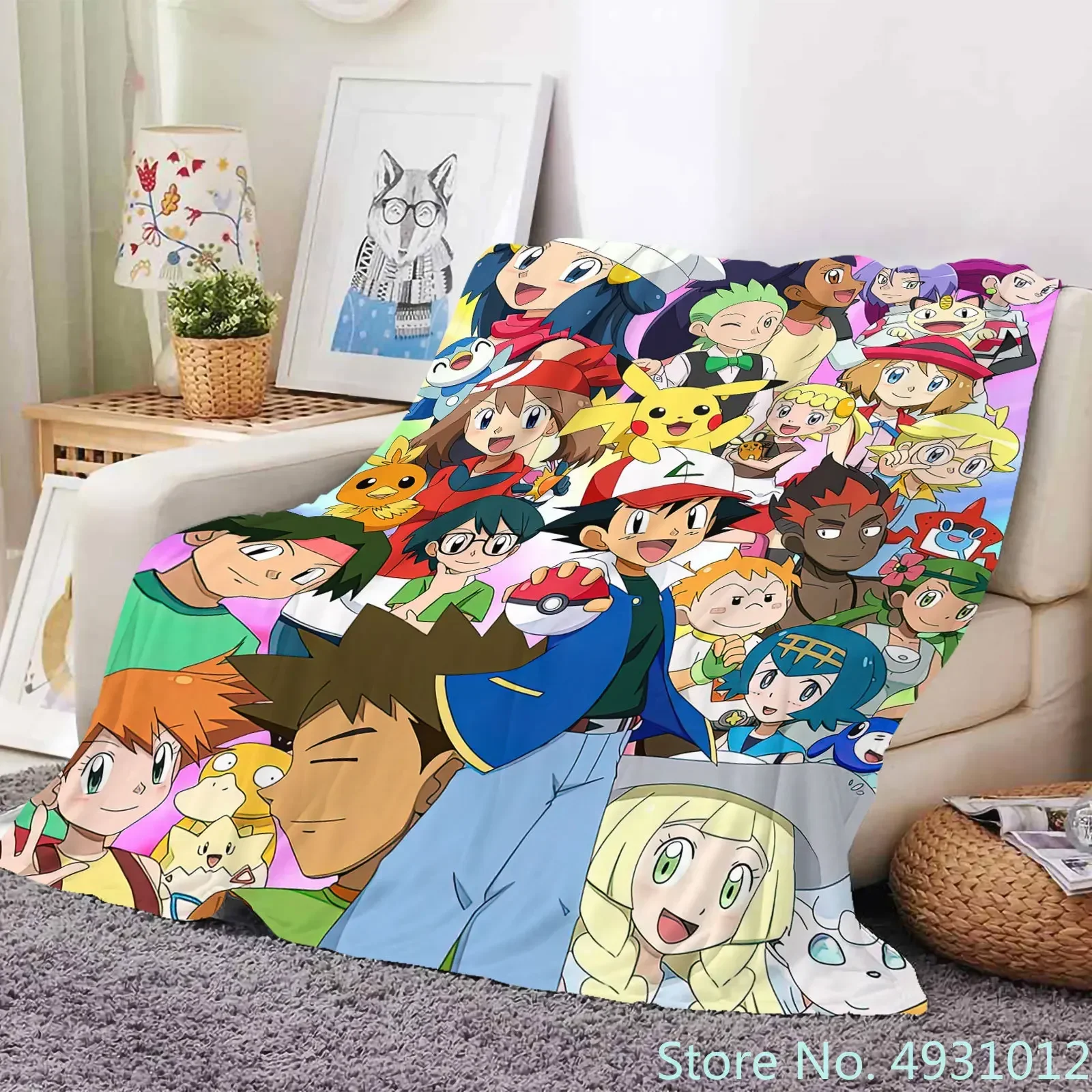 

Мультяшное искусственное детское одеяло, плед для кровати, дивана, флисовые одеяла для сна для мальчиков и девочек, Детский Рождественский подарок