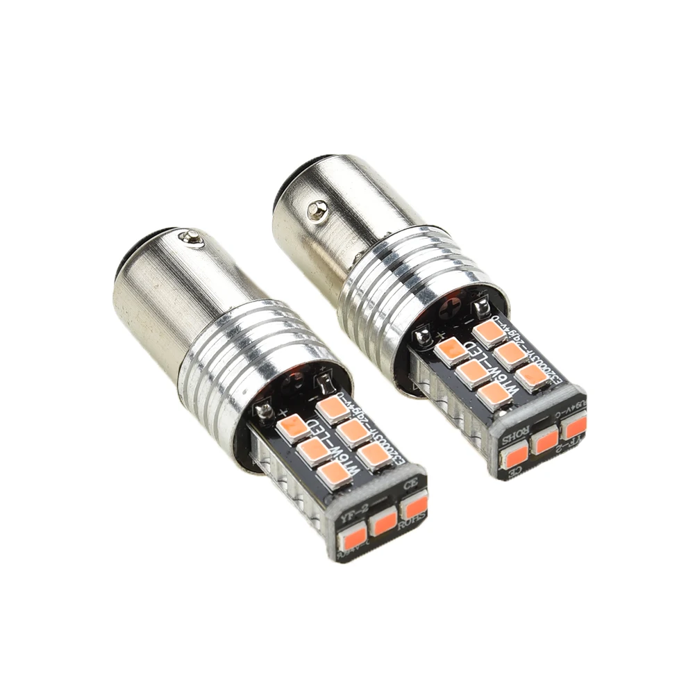

Set Brake for BAY15D 2pcs 1157 2835 Bulb Aluminum Canbus Sale High Quality Kit Durable Useful Bright New Stock