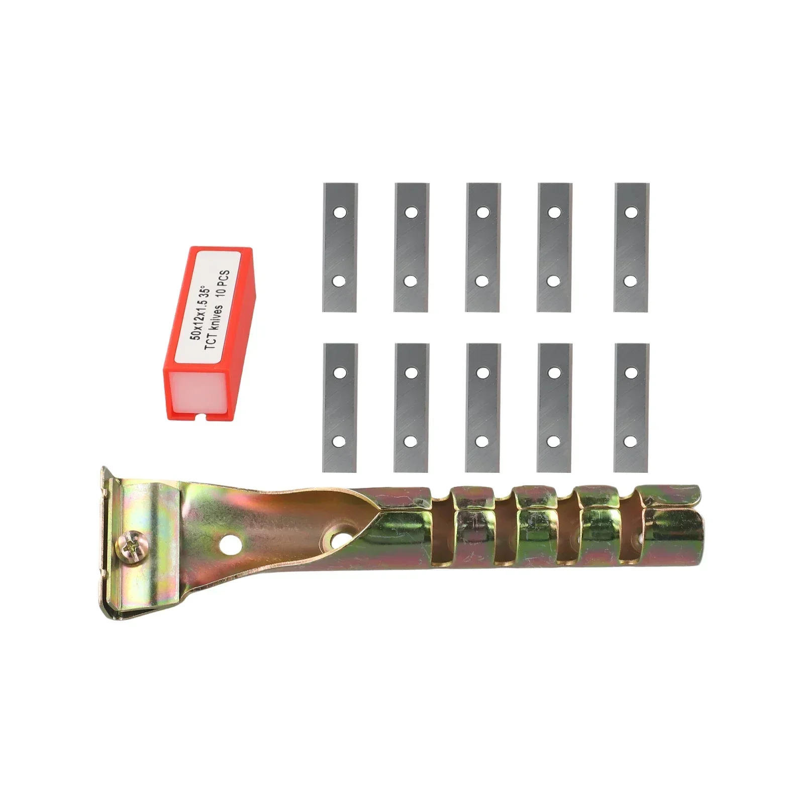 산업용 등급 카바이드 인서트 페인트 스크레이퍼 블레이드 50mm 양날 TCT 블레이드 교체 가능한 견고한 스크류 척