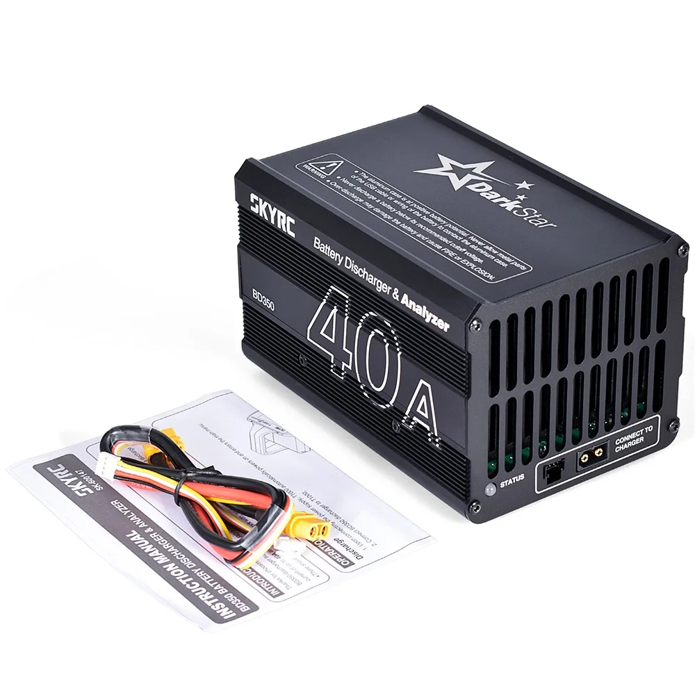 

Анализатор разрядника аккумулятора SKYRC BD350 350 Вт 40 А для зарядного устройства NiMH LiHV