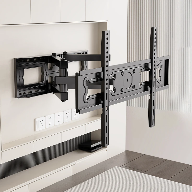 TV Wall Mount Bracket for 32-70Inch TV Full Motion TV Frame Swivel with Extendab